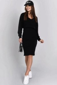 Sukienka Komplet Model FI765 Black - Fasardi