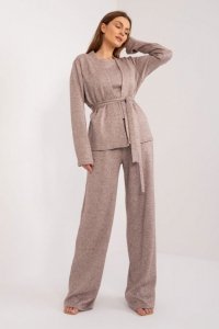 Spodnie Komplet Model LK-KMPL-509546.02 Dark Beige - Lakerta