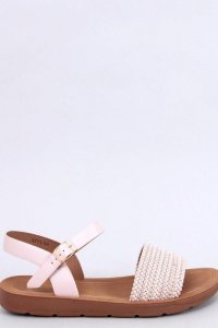 Sandałki w stylu boho SALINON OFF-WHITE - Inello