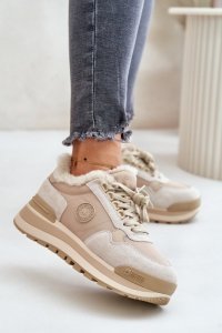 Buty Sportowe Model  Big Star OO274A214 Beżowe - Step in style