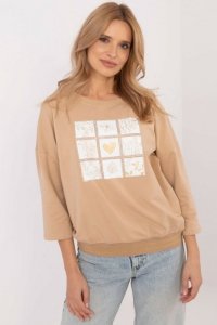 Bluzka Model CLM-BZ-1268.67 Camel - Factory Price