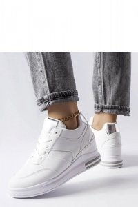 Białe sneakersy na koturnie CinqMars - Solea