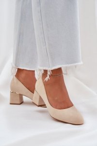 Czółenka Model Veniffia M380 Beige - Step in style