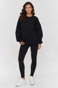 Spodnie Komplet Model A1 Black - Makadamia