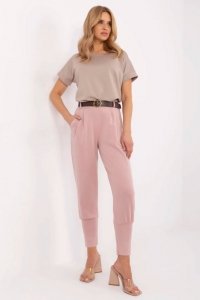 Spodnie Dresowe Model DHJ-SP-20316.16 Dark Pink - Italy Moda
