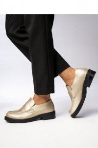 Damskie Mokasyny CELINO PLATINO ? Klasyczne Buty na Co Dzień - Inello