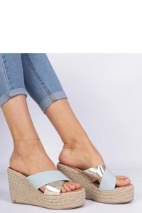 Sandał Klapki Model Lerada 5980 Jeans - PRIMO