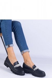 Mokasyny Model Talentino B2727-BI Black - PRIMO