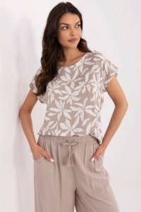 Bluzka Model D73771M10978X Dark Beige - Sublevel