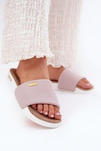 Sandał Klapki Model Big Star RR274A105 Light Pink - Step in style