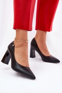 Czółenka Model Vinceza 62221 Black - Step in style