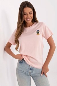 Tshirt Damski Model CLM-TS-1663.96 Light Pink - Factory Price