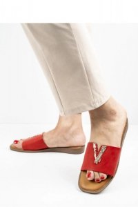 Sandał Klapki 6 Model 580-6 Red - Inello