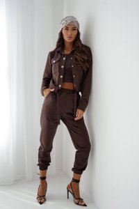 Spodnie Komplet Model Milano 286165627 Brown - LaBalancia