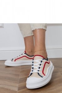 Trampki Model Salis FY-111 Beige - PRIMO