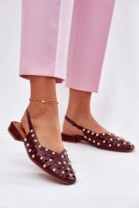 Baleriny Model Nilarisela G471 Bordo - Step in style