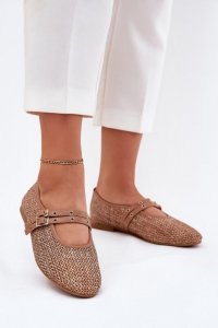Baleriny Model Partheda 2201 Khaki - Step in style