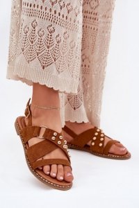 Sandały Model Zanira LX9616 Camel - Step in style