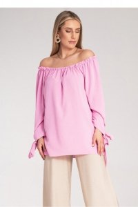 Bluzka Model M1133 Pink - Figl