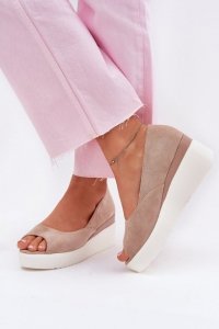 Sandały Model Velira JH528P Beige - Step in style