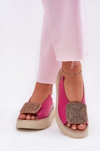 Sandały Model Zazoo 1786 Fuksja - Step in style