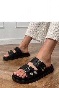 Sandał Klapki Model Fetta 100-448 Black - PRIMO