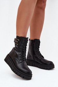 Botki Model Lyrana DA150P Black - Step in style