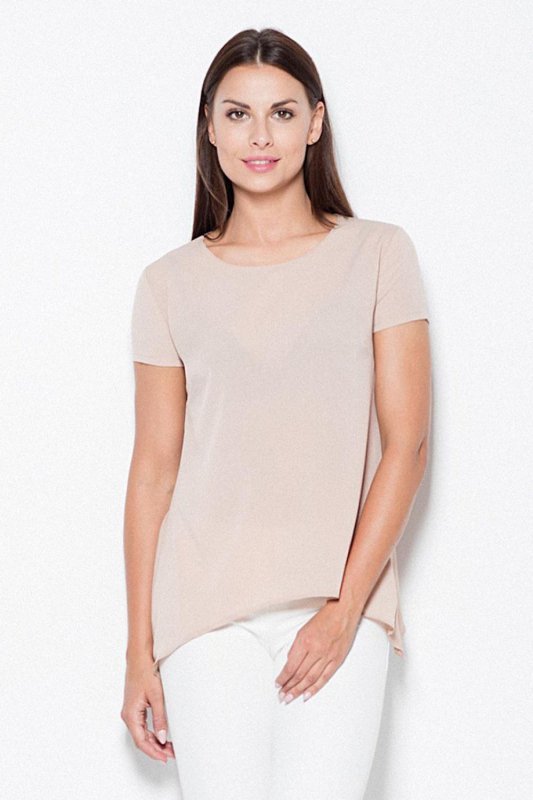 Bluzka Model VT084 Beige - Venaton