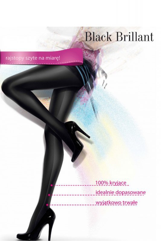 Rajstopy Model Black Brillant  - Gatta