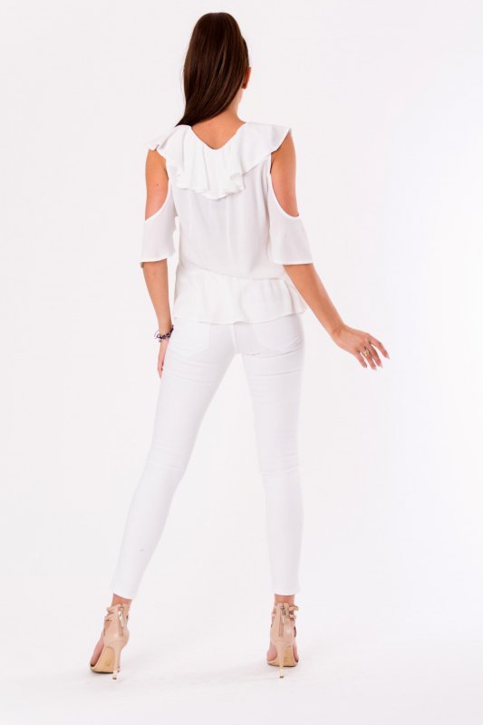 Bluzka Model 17998 White - YourNewStyle