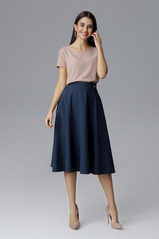 Spódnica Model M628 Navy - Figl
