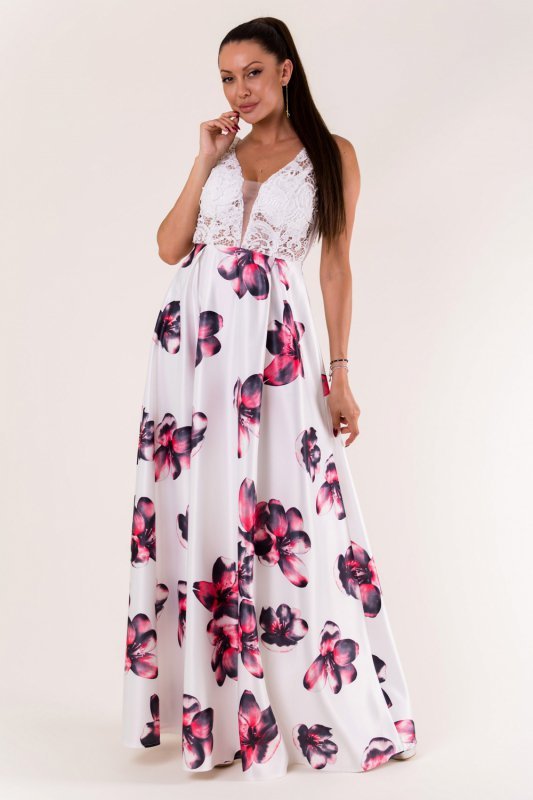 Sukienka Model 18496 White - YourNewStyle