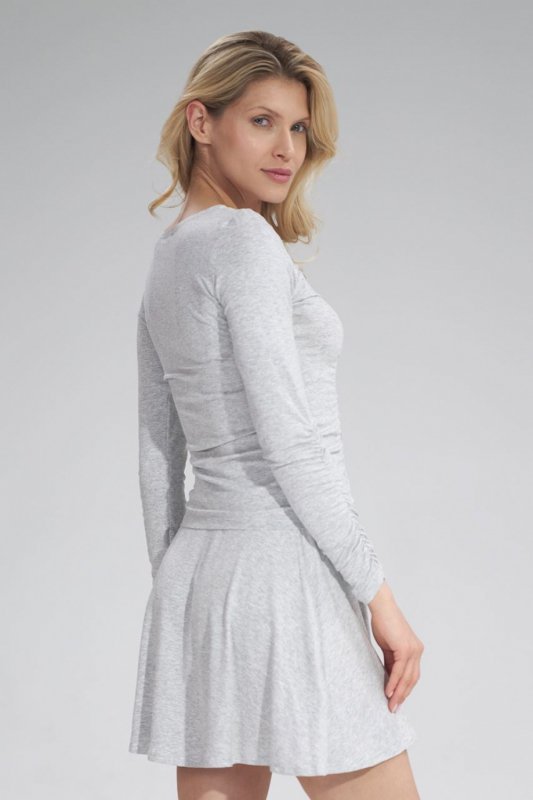 Spódnica Model M776 Grey/Melange - Figl