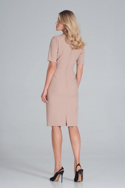 Sukienka Model M851 Beige - Figl