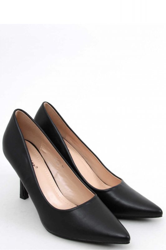 Szpilki damskie licowe AURORA BLACK - Inello