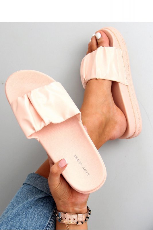 Sandał Klapki damskie ATISSA PINK - Inello