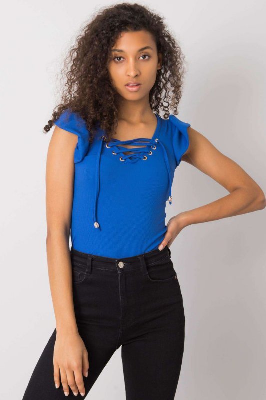 Bluzka Model DHJ-BZ-13301.34P Dark Blue - Italy Moda Hurtownia odzieży on-line, moda damska, bielizna i obuwie dla kobiet - Matt