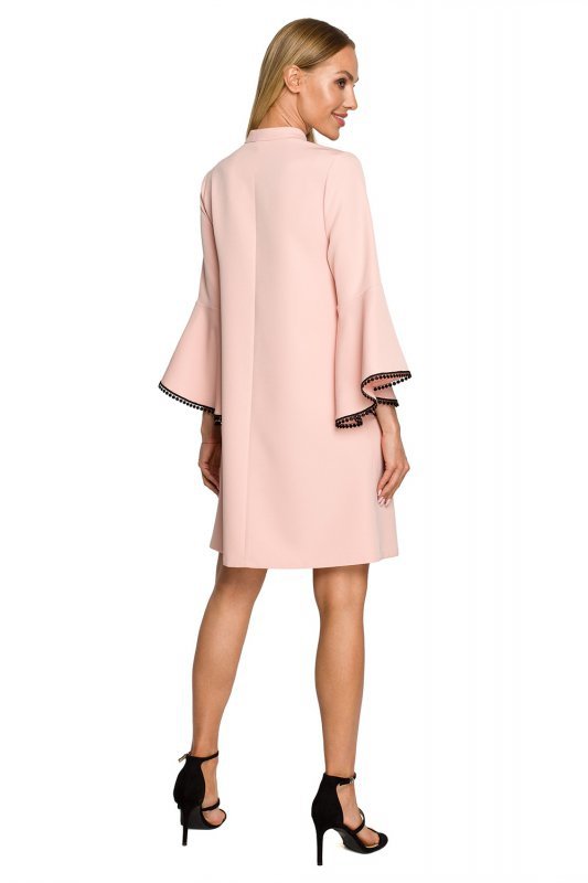 Sukienka Model MOE698 Powder Pink - Moe Hurtownia odzieży on-line, moda damska, bielizna i obuwie dla kobiet - Matterhorn.pl