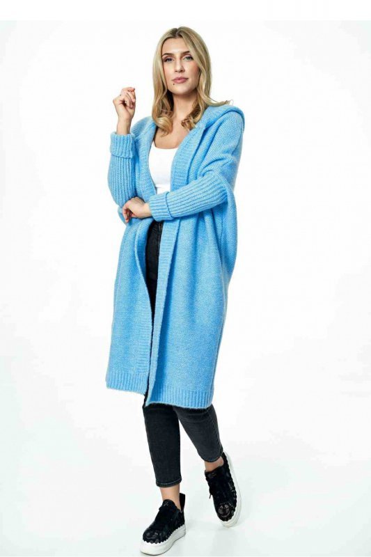 Sweter Kardigan Model M901 Błękit - Figl