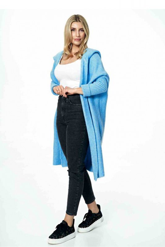 Sweter Kardigan Model M901 Błękit - Figl