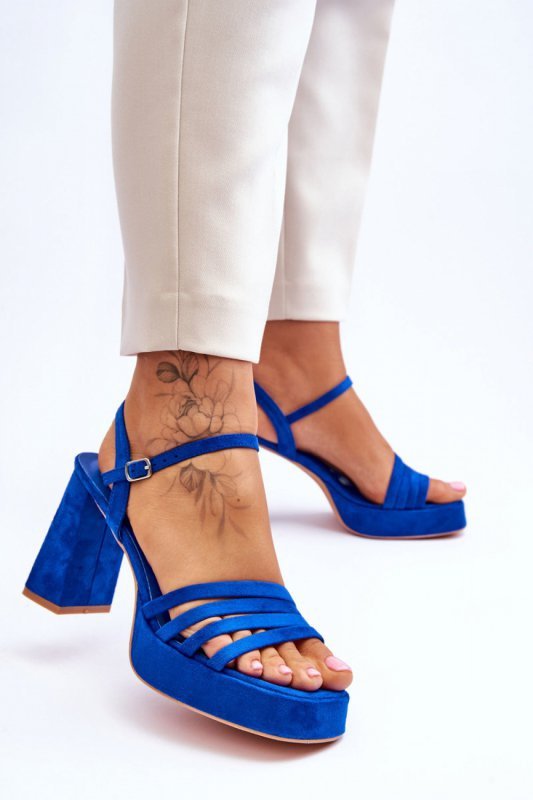Sandały Model Verda ZY222 Blue - Step in style