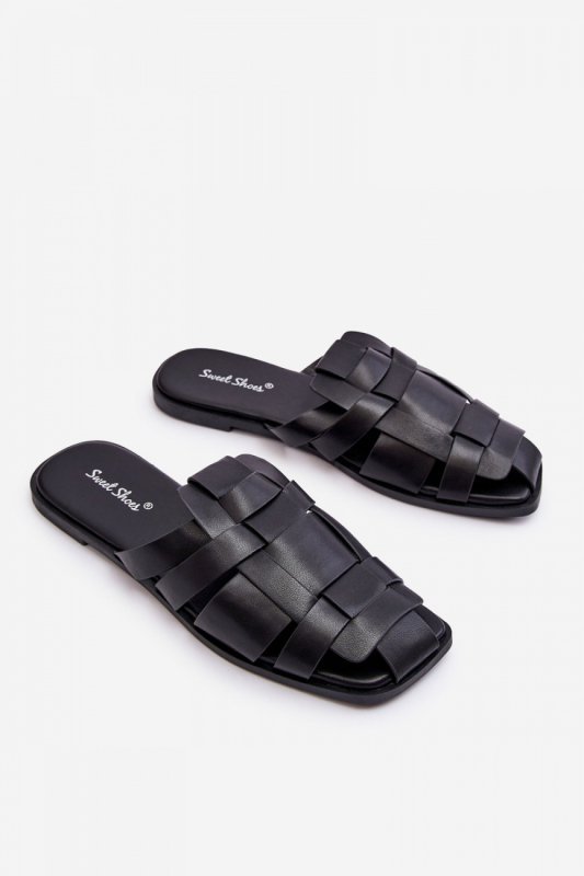 Sandał Klapki Model Reyna 2522-1 Black - Step in style