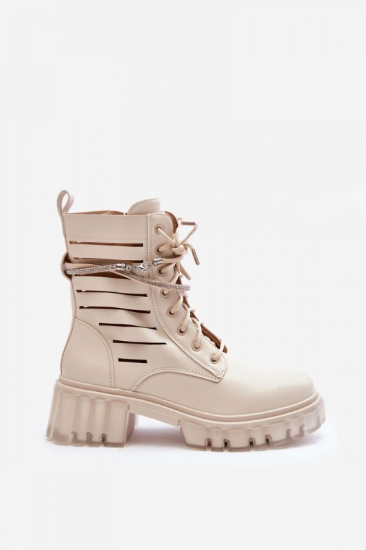 Botki Workery Model Rocky D8109 Beige - Step in style