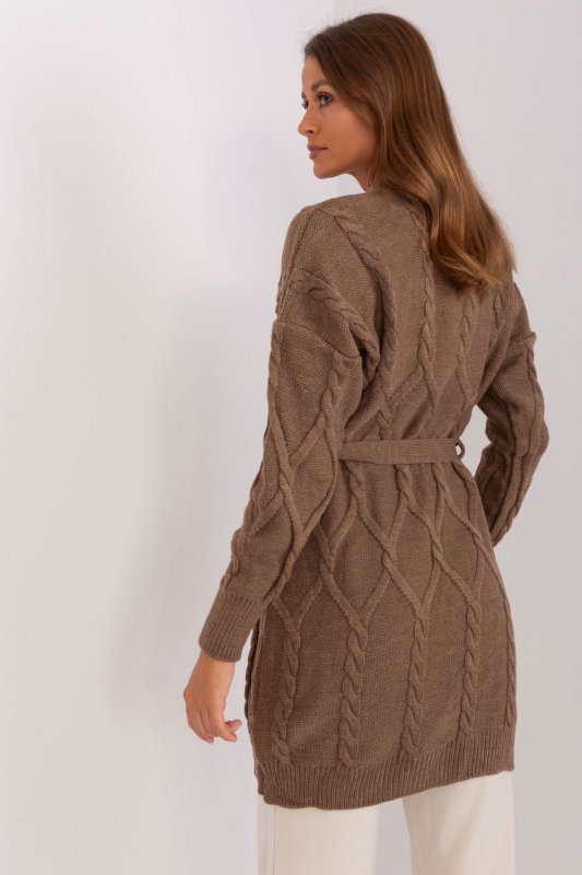Sweter Kardigan Model BA-SW-8009-1.84P Brown - Badu