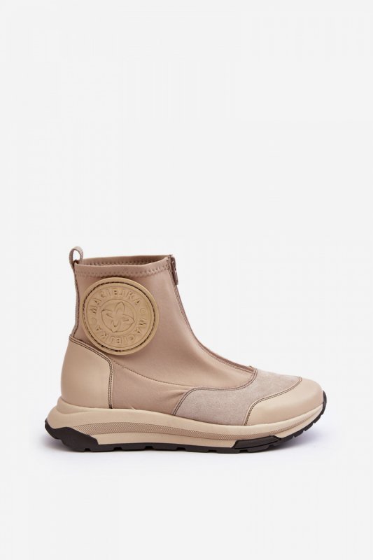Botki Model Maciejka 06297-22 Beige - Step in style