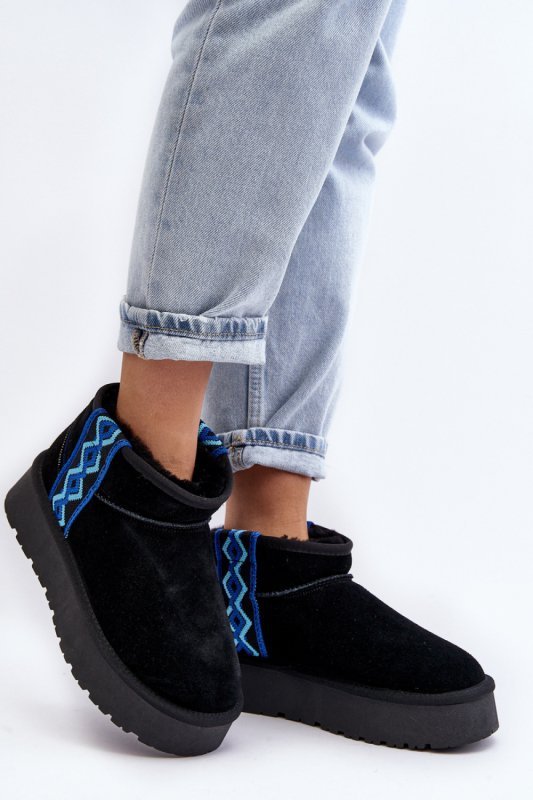 Śniegowce Model Vebissat W5829 Black - Step in style