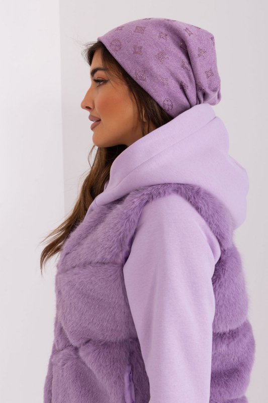 Czapka Model AT-CZ-2325.85 Light Violet - AT