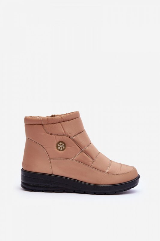Śniegowce Model Helis 22SN26-5029 Beige - Step in style