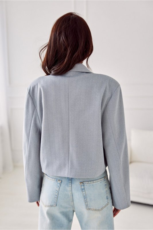 Marynarka Model Juliet SZA ZAK0017 Grey - Roco Fashion