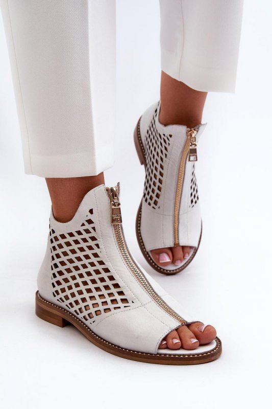 Sandały Model Zazoo 977/L White - Step in style